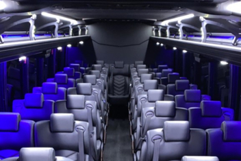 Chandler Charter Bus Interior