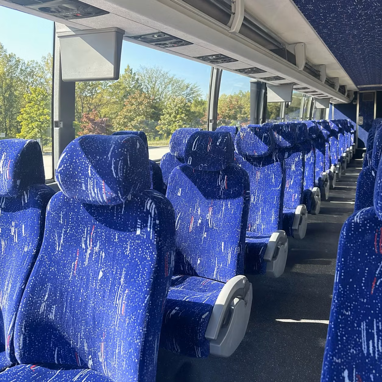 chandler charter bus interior