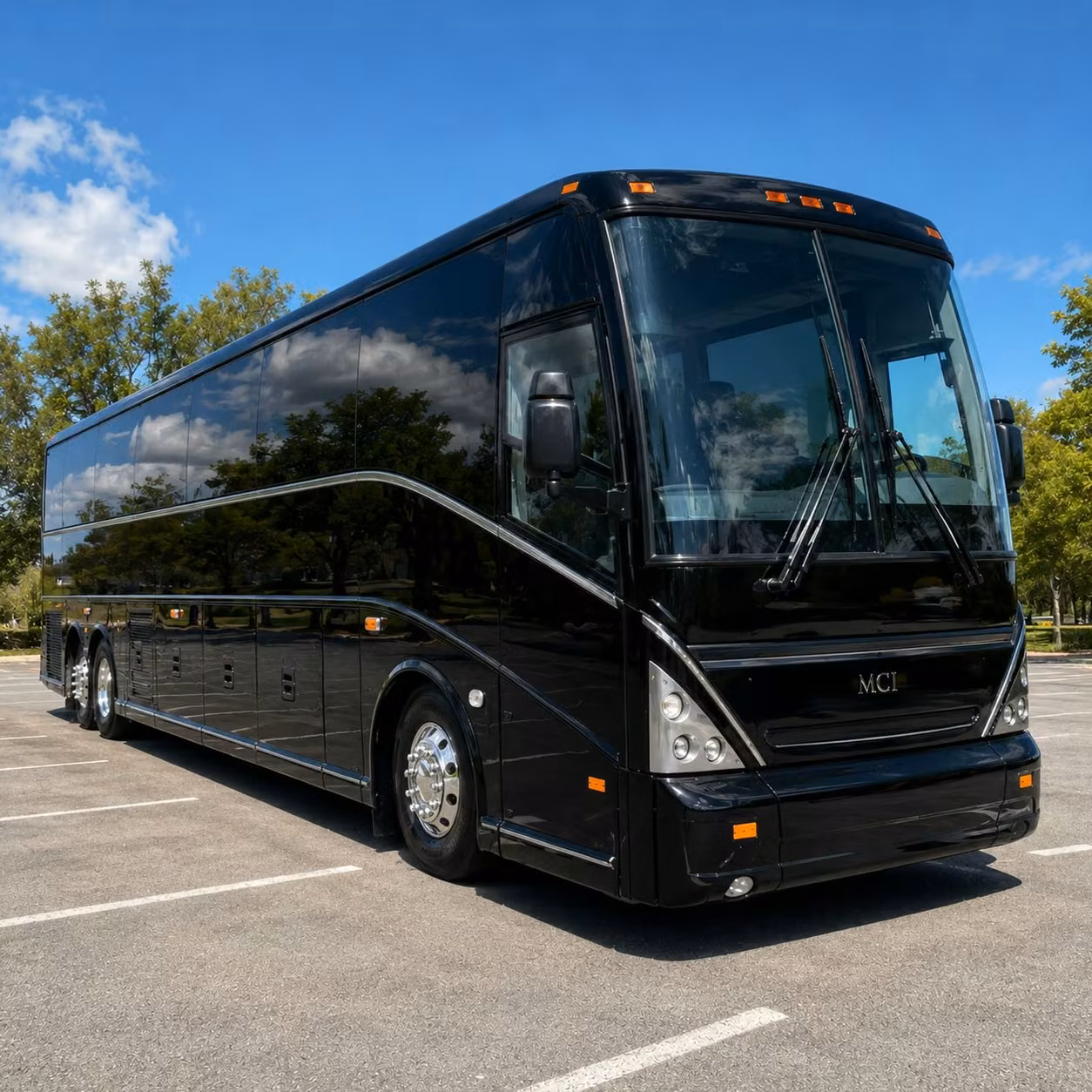 chandler charter bus rental fleet