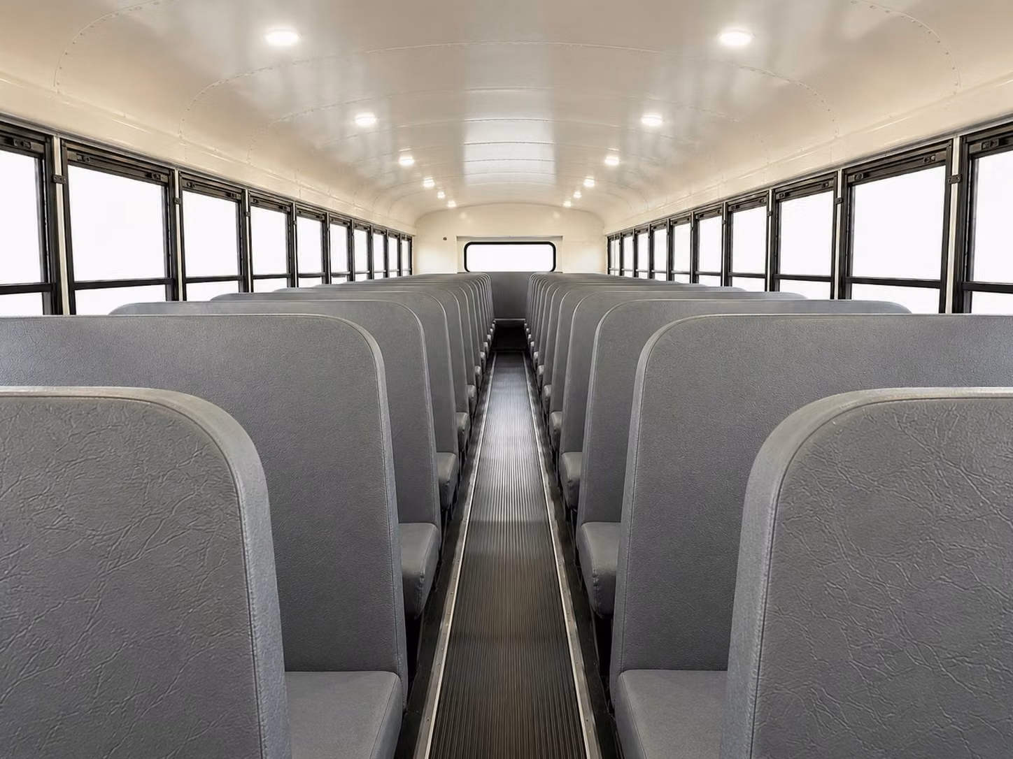 school bus interior