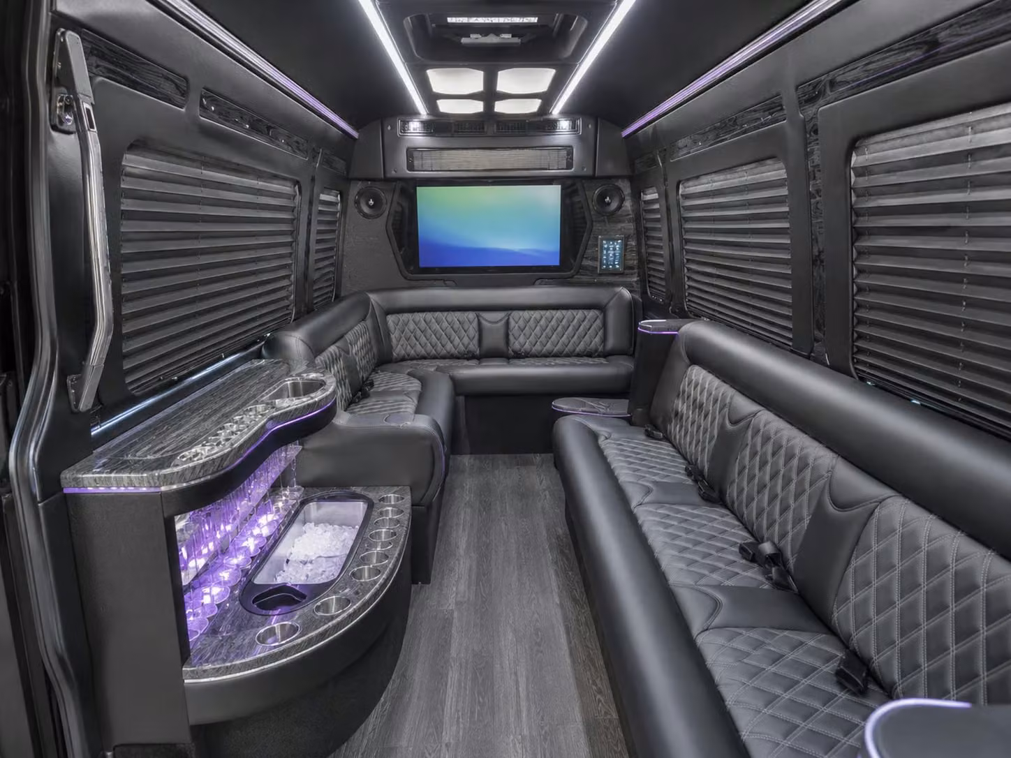 sprinter limousine inside